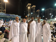  بالصور: معتمرو مدينتي اللد والرملة ينتهون من أداء العمرة ويتوجهون للمدينة المنورة